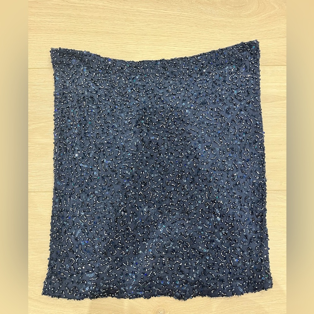 Blue Sparkly Skirt